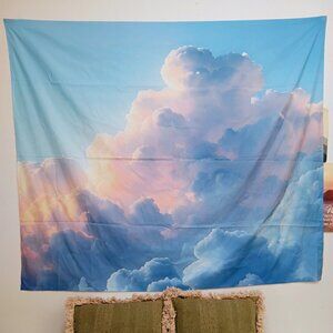 Fluffy Clouds Tapestry / Wall Art